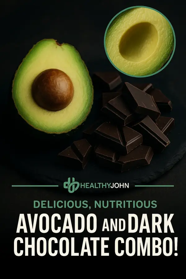 Mix Avocado with Dark Chocolate!